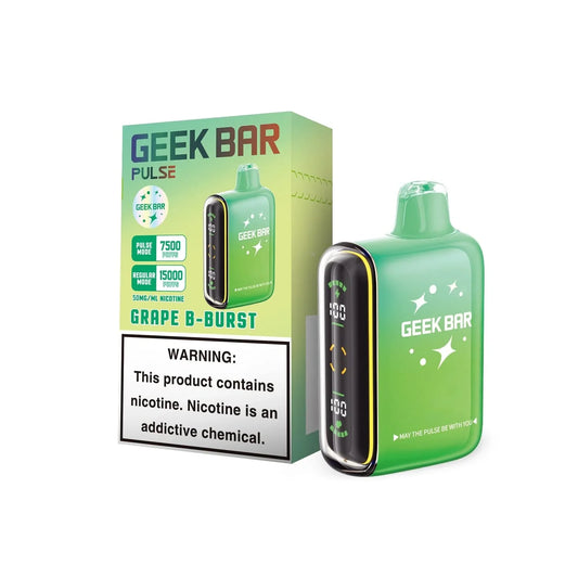 Geek Bar Pulse Grape B Burst